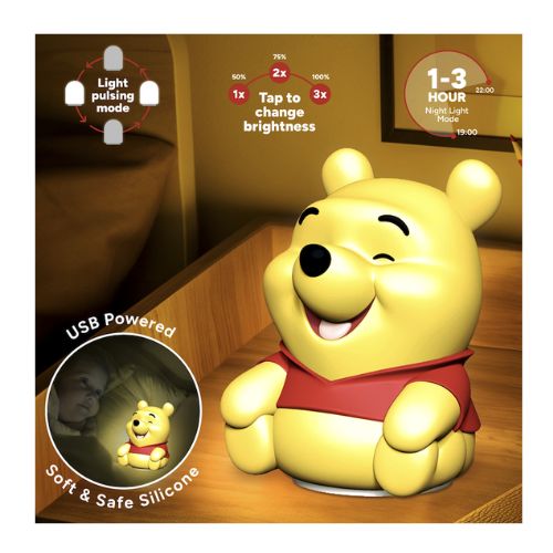 PALADONE – WINNIE THE POOH Lampada SquishyGlo cm (In box xcm)…x12
